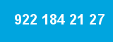 922 184 21 27 922 184 21 27